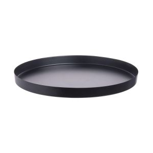 EXHIBITION - δίσκος διακοσμητικός, Δ40cm, μαύρο