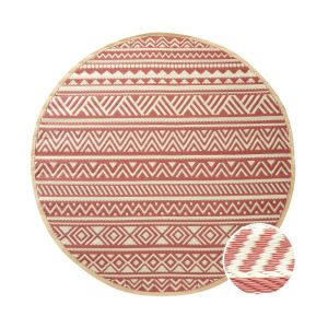 COLOUR CLASH - χαλί κατάλληλο για εσωτερικούς και εξωτερικούς χώρους κόκκινο Δ 150cm