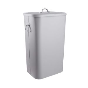 BINSTER - κάδος μεταλλικός, σε γκρι χρώμα 41L