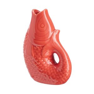 KOI - mini βάζο κεραμικό 12cm, πορτοκαλί