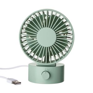 AIR WAVE - mini ανεμιστήρας με καλώδιο USB, φασκόμηλο