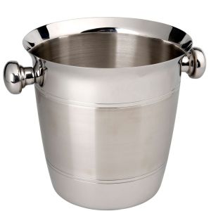 CHAMPAGNE - δοχείο για πάγο από ανοξείδωτο χάλυβα