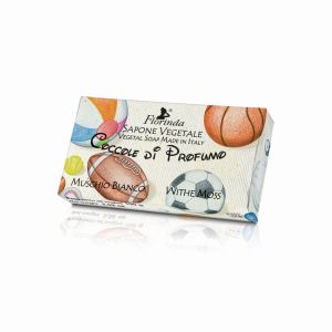 LA DISPENSA - φυτικό σαπούνι 100gr SOAPS WHITE MUSK (BABY COLLECTION)