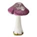 ENCHANTED FOREST - διακοσμητικό μανιτάρι 24cm, μωβ
