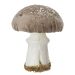 ENCHANTED FOREST - διακοσμητικό μανιτάρι 17cm, μπεζ