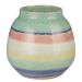 PRAIA - βάζο με πολύχρωμες ρίγες