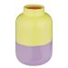 TWO TONE - βάζο από τερακότα 22cm, κίτρινο