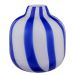 SOLERO - βάζο γυάλινο Δ20cm Υ26cm, μπλε
