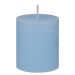 RUSTIC - κερί Δ6,8 x 8 cm, γαλάζιο
