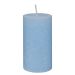 RUSTIC - κερί 6,8x13cm, γαλάζιο