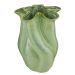 ORGANIC - βάζο κεραμικό σε οργανικό σχήμα 33cm, πράσινο