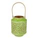 BLUE MAROCCO - φανάρι μεταλλικό 13cm, πράσινο ανοιχτό