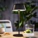 LIGHT UP - φωτιστικό επιτραπέζιο LED εξωτερικού χώρου, μαύρο
