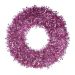 PINK TINSEL - στεφάνι Tinsel 60cm, ροζ