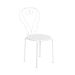 CENTURY - καρέκλα λευκή ματ