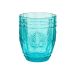 VICTORIAN - ποτήρι τιρκουάζ 250 ml