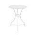 CENTURY - τραπέζι bistro Δ 58cm λευκό
