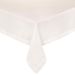 RIGA - τραπεζομάντηλο λινό 160x160 cm λευκό