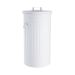 ZINC - κάδος μεταλικός  40 L λευκό