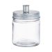 CANDLE JAR - βάζο με βάση για κερί, ασημί