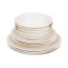 ATLANTIS - σετ σερβίτσιο 12 τεμαχίων μπεζ