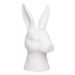 EASTER - Πασχαλινό διακοσμητικό λαγουδάκι 38cm, κεραμικό λευκό