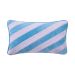 VACANZA - μαξιλάρι με μπλε ρίγες 35x60 cm