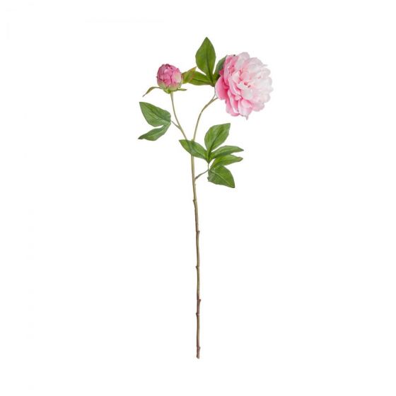 FLORISTA - παιώνια 71cm , ανοιχτό ροζ