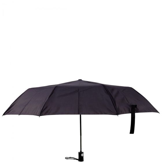 RAIN OR SHINE - πτυσσόμενη ομπρέλα μαύρη