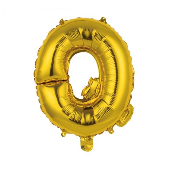 UPPER CLASS - μπαλόνι χρυσό "Q"