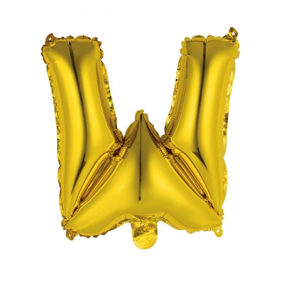 UPPER CLASS - μπαλόνι χρυσό "W"