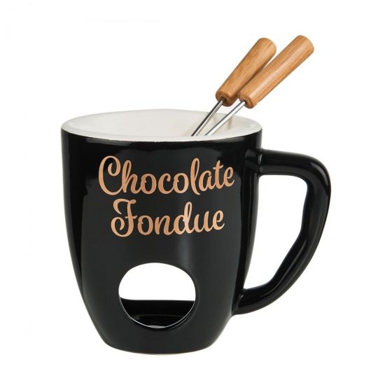 CHOCOLATE FONDUE - κούπα fondue μαύρη