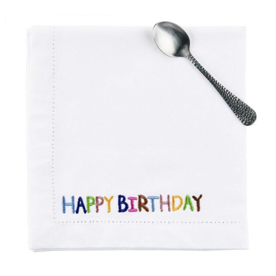 HAPPY BIRTHDAY - πετσέτα 45x45cm