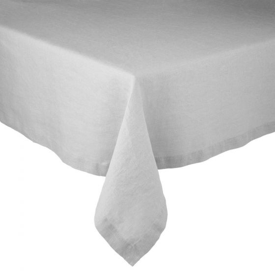 RIGA - τραπεζομάντηλο λινό 160x300 cm ανοιχτό γκρι