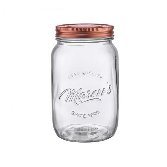 MASON`S - βάζο αποθήκευσης γυάλινο, 1000 ml