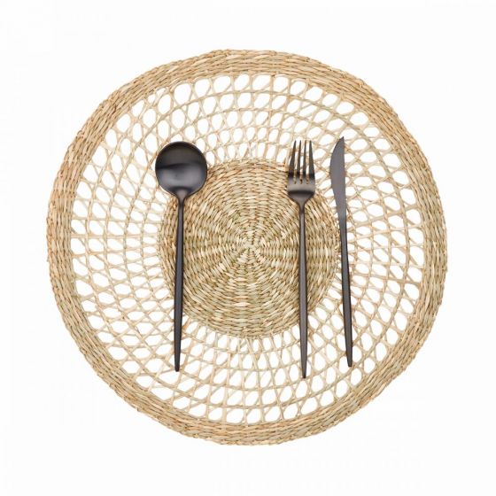 GARDEN RETREAT - σουπλά σε φυσικό χρώμα, Δ38cm