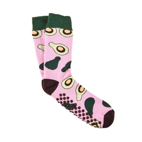 COZY SOCKS - κάλτσες με σχέδιο "αβοκάντο" 39-42