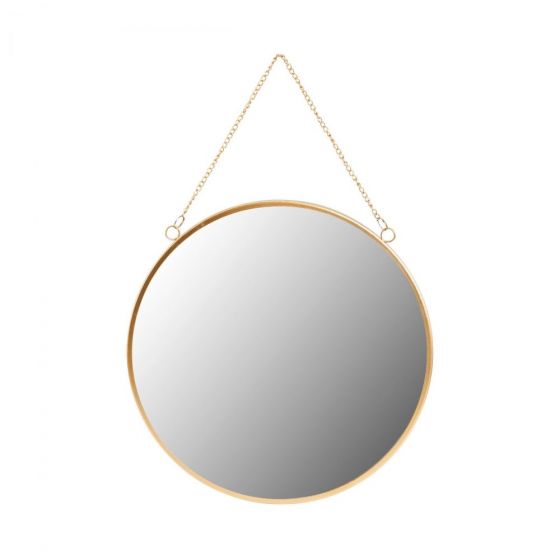 CARAT - καθρέφτης Δ 30 cm χρυσός