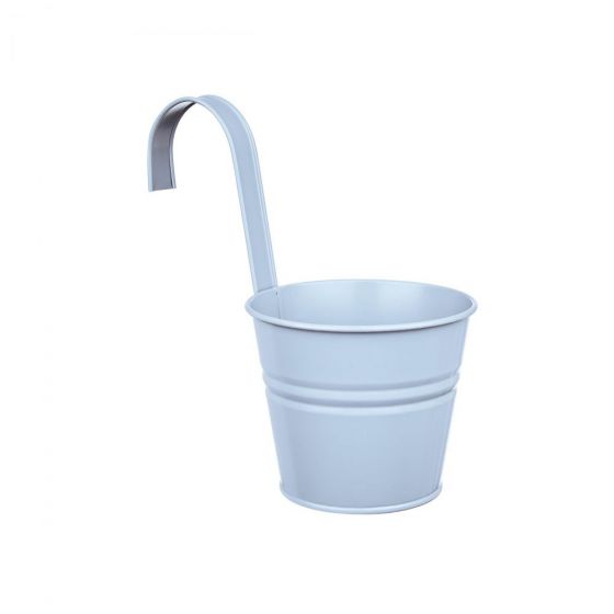 ZINC - κασπό κρεμαστό Δ13cm, ανοιχό μπλε