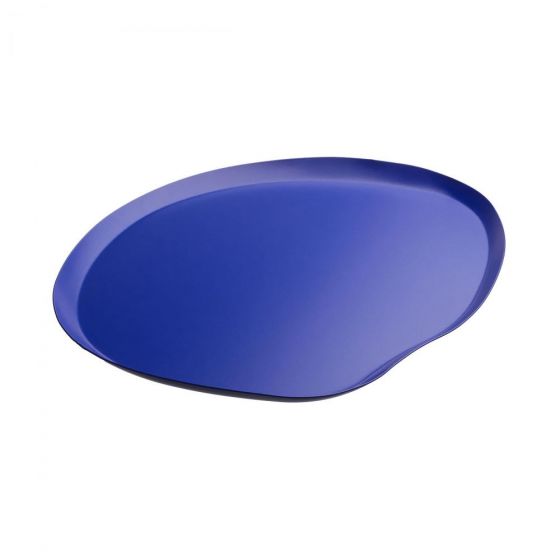 ORGANIC - δίσκος διακοσμητικός 39x32cm, σκούρο μπλε