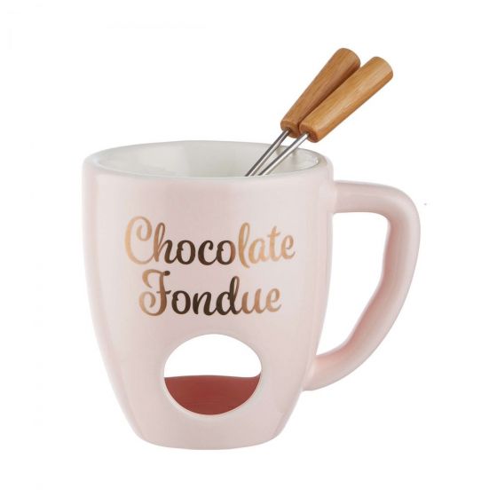 CHOCOLATE FONDUE - κούπα fondue ροζ