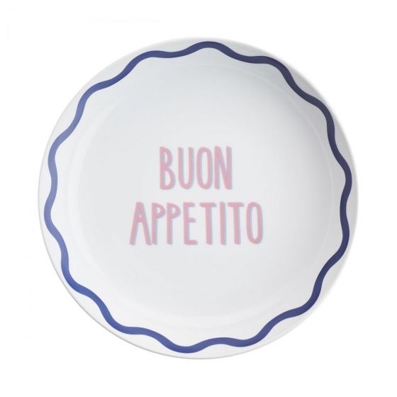 VACANZA - πιάτο για ζυμαρικά "Buon Appetito"