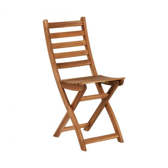 LODGE - καρέκλα πτυσσόμενη FSC σε φυσικό χρώμα