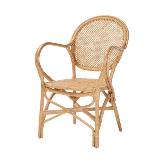 TOULOUSE - καρέκλα με μπράτσα, ραττάν