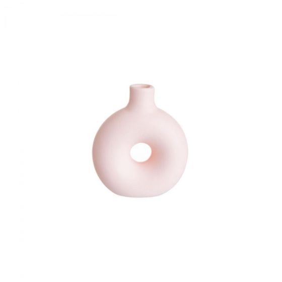 LOOPY - βάζο κεραμικό μίνι  8cm, ροζ
