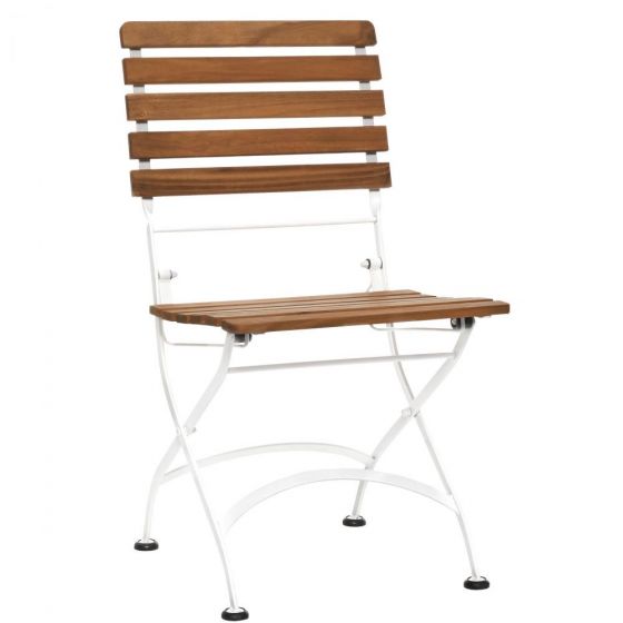 PARKLIFE - πτυσσόμενη καρέκλα λευκή