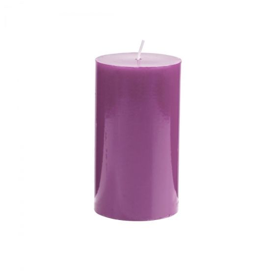 GLAZE - κερί, 12cm, λιλά
