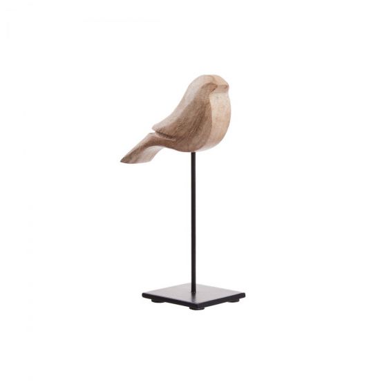 BIRDY - διακοσμητικό από ξύλο/μέταλλο 20cm