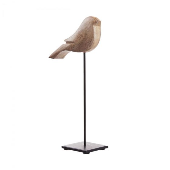 BIRDY - διακοσμητικό "πουλί" από ξύλο/μέταλλο 25cm