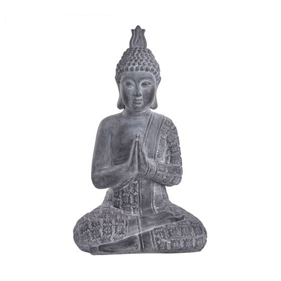 BUDDHA - Βούδας 71cm, γκρι
